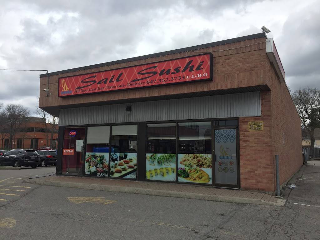 Sail Sushi | restaurant | 4352 Kingston Rd, Scarborough, ON M1E 2M8, Canada | 6473523733 OR +1 647-352-3733