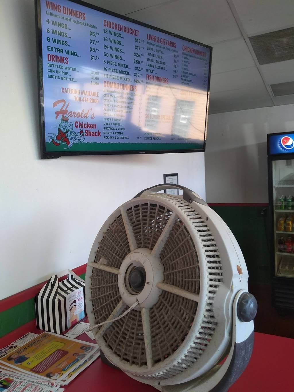 Harolds Chicken Shack | restaurant | 3224 Ridge Rd, Lansing, IL 60438, USA | 7084742000 OR +1 708-474-2000