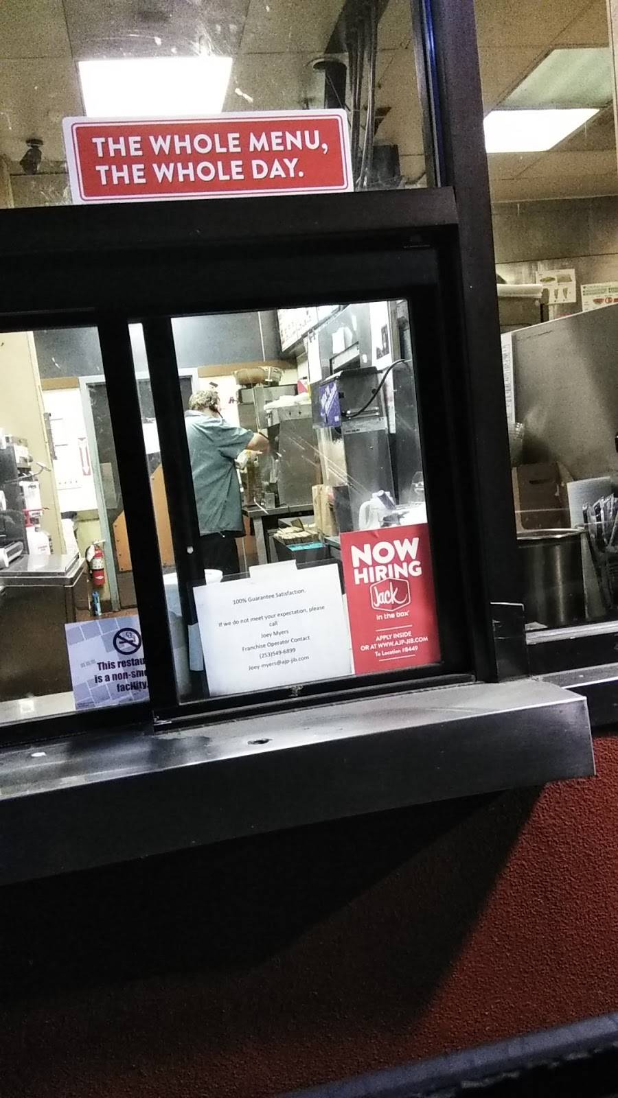 Jack in the Box | restaurant | 4219 Wheaton Way, Bremerton, WA 98310, USA | 3604793443 OR +1 360-479-3443