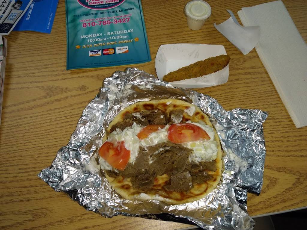 Papas Drive-Thru | restaurant | 3522 W Pierson Rd, Flint, MI 48504, USA | 8107853427 OR +1 810-785-3427