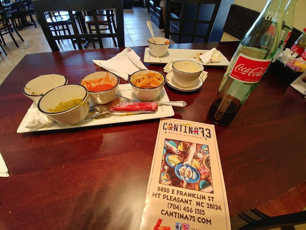 Cantina 73 | restaurant | 8830 E Franklin St, Mt Pleasant, NC 28124, USA | 7044361313 OR +1 704-436-1313