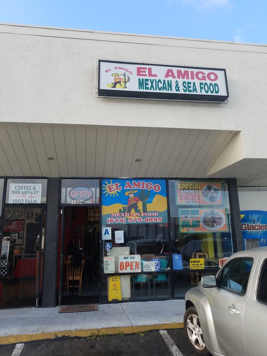 El Amigo Mexican Food | restaurant | 1004 Palm Ave, Imperial Beach, CA 91932, USA | 6195754895 OR +1 619-575-4895