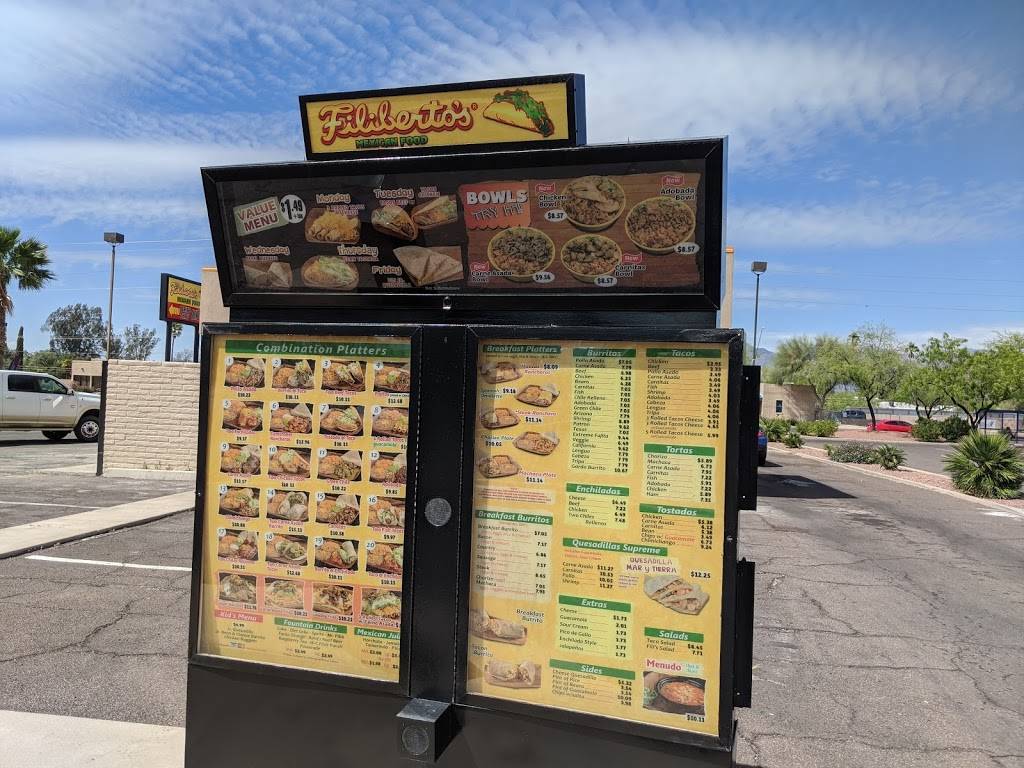 Filibertos Mexican Food | restaurant | 4110 E 22nd St, Tucson, AZ 85711, USA | 5207473007 OR +1 520-747-3007