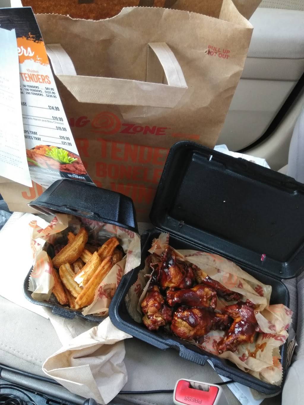 Wing Zone | restaurant | 9605 N Tryon St T, Charlotte, NC 28262, USA | 7047172445 OR +1 704-717-2445