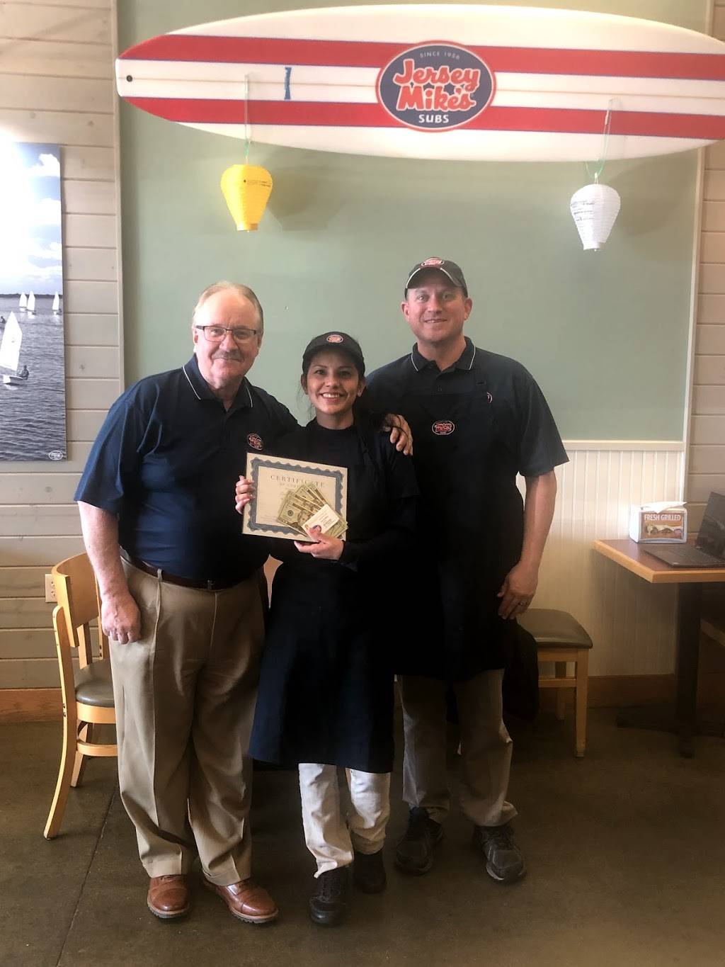 Jersey Mikes Subs | meal takeaway | 2860 S Green Bay Rd Suite 300, Mt Pleasant, WI 53406, USA | 2624567800 OR +1 262-456-7800