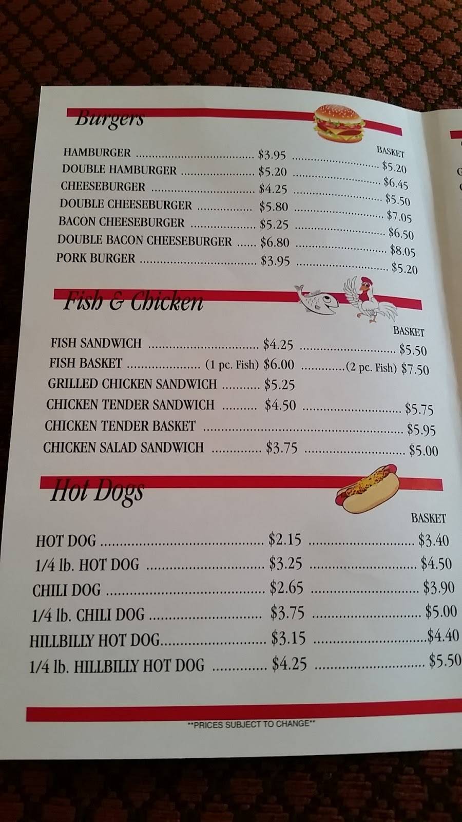 Papas Burgers & Mor | restaurant | 68279 IN-15, New Paris, IN 46553, USA | 5748314540 OR +1 574-831-4540