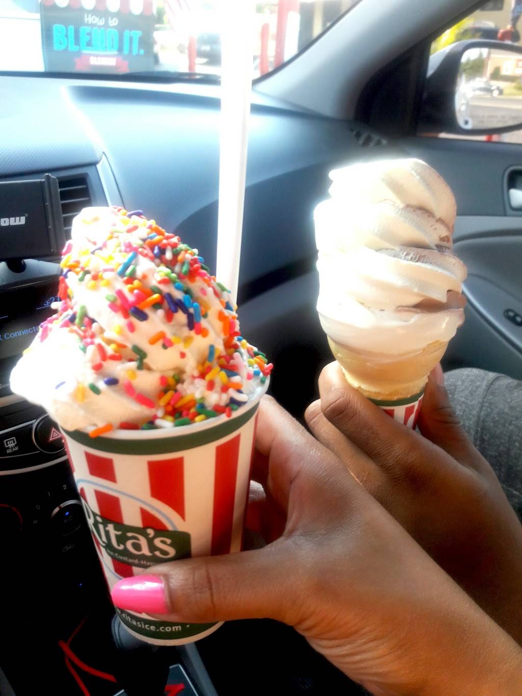 Ritas Italian Ice & Frozen Custard | restaurant | 6305 Kenwood Ave, Baltimore, MD 21237, USA | 4108667482 OR +1 410-866-7482