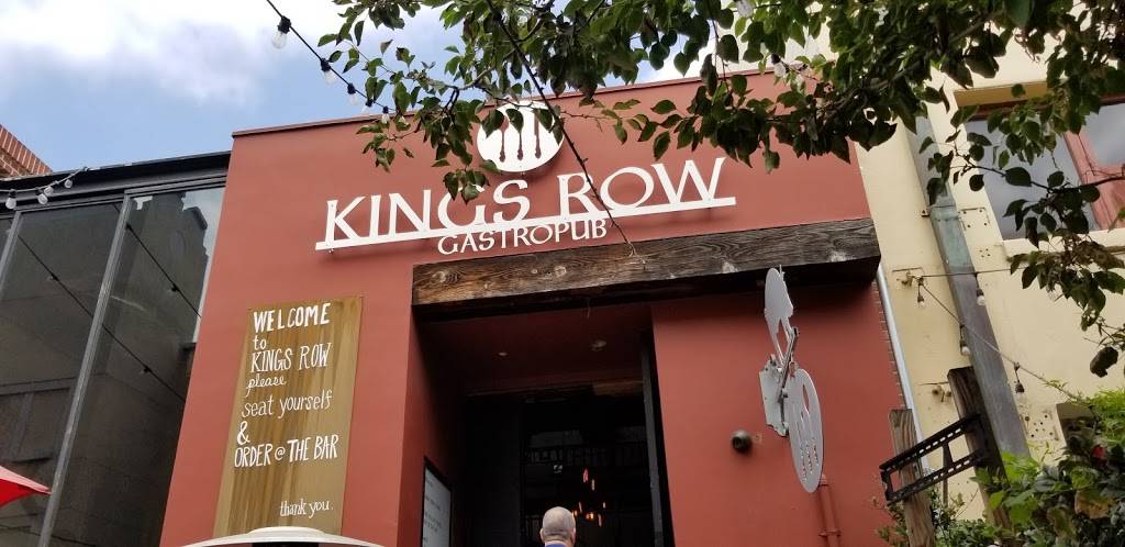 Kings Row Gastropub | restaurant | 20 E Colorado Blvd, Pasadena, CA 91105, USA | 6267933010 OR +1 626-793-3010