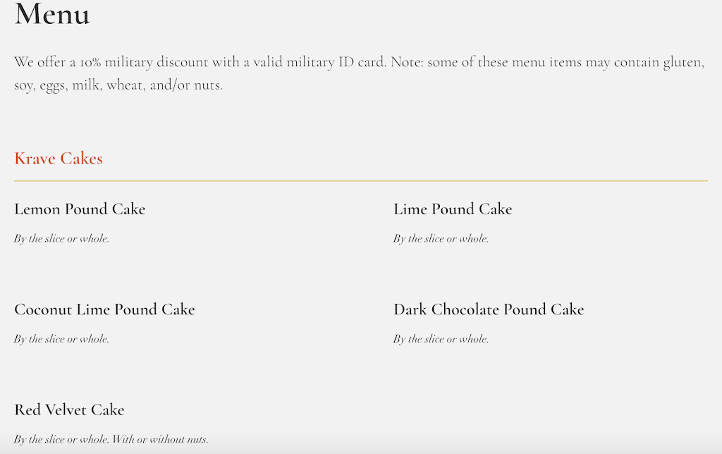 Krave Eatery & Dessert Shop | restaurant | 524 N Houston Lake Blvd, Centerville, GA 31028, USA | 4783331358 OR +1 478-333-1358