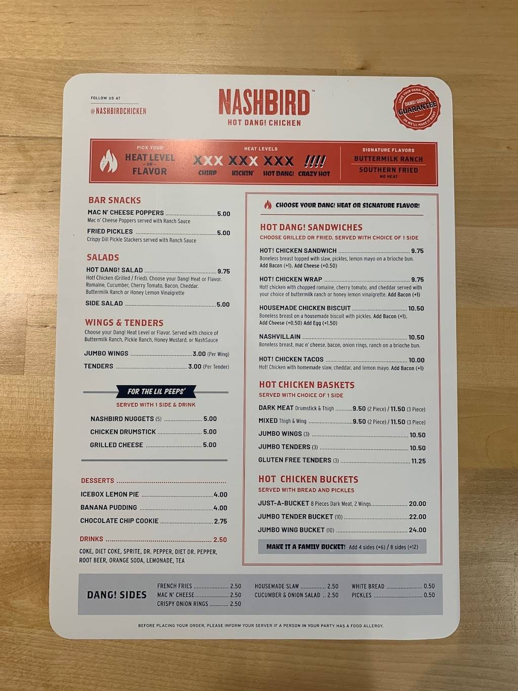 NASHBIRD Norman | restaurant | 214 E Main St, Norman, OK 73069, USA | 4058577880 OR +1 405-857-7880