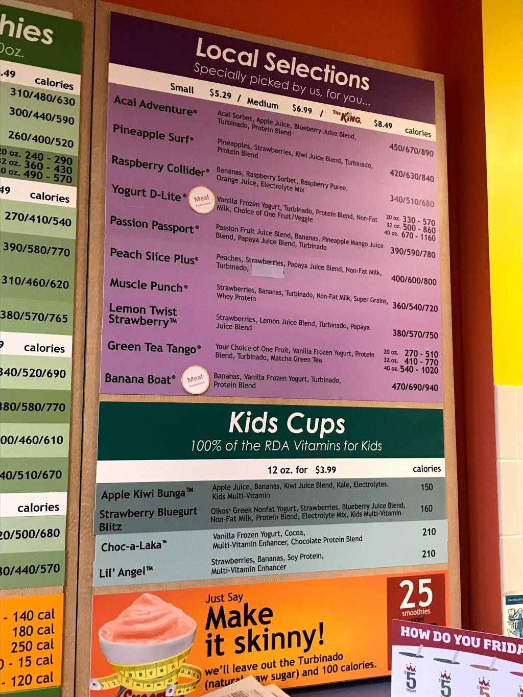 Smoothie King | restaurant | 10342 Main St, Fairfax, VA 22030, USA | 7032181826 OR +1 703-218-1826