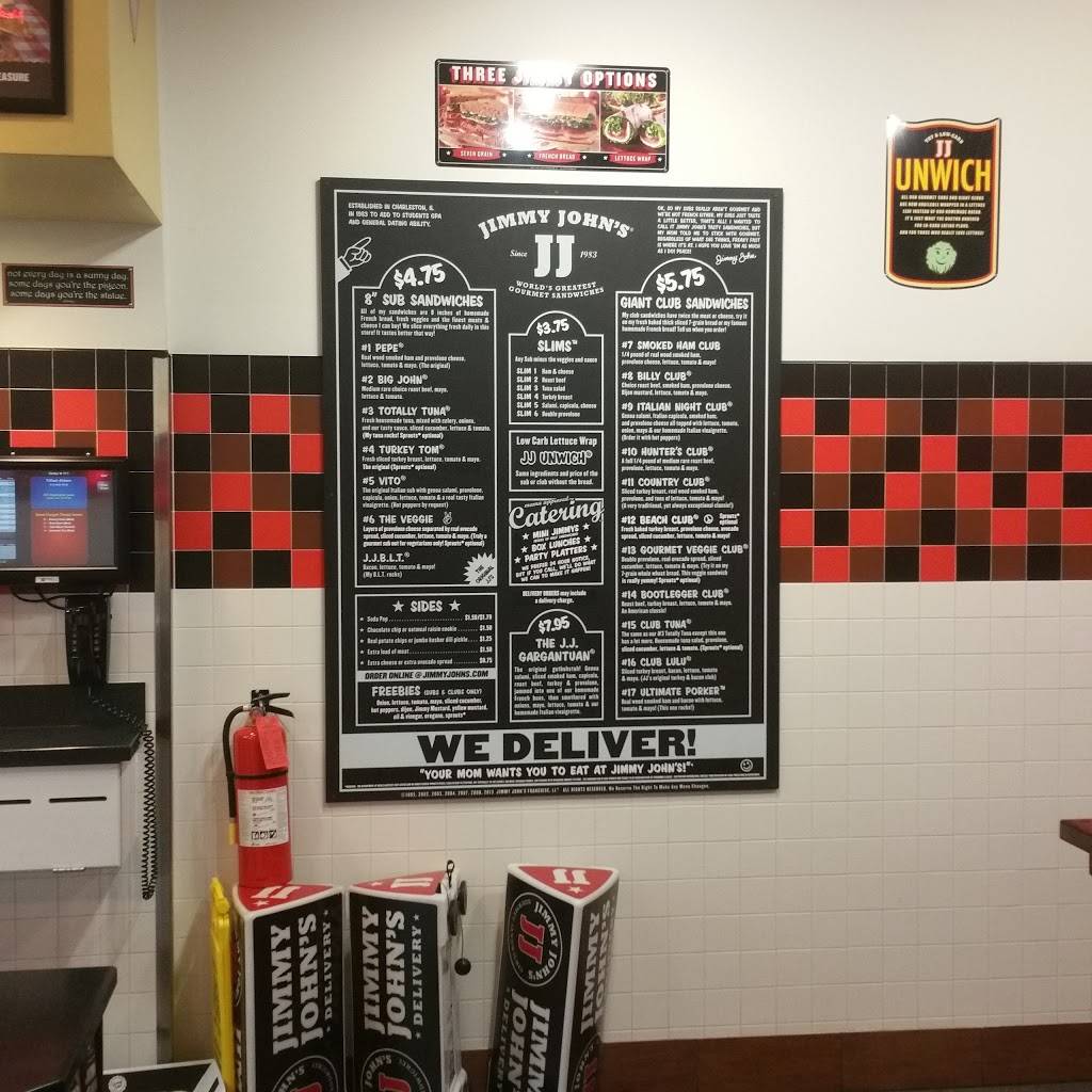 Jimmy Johns | meal delivery | 1120 Veterans Pkwy, Clarksville, IN 47129, USA | 8122886700 OR +1 812-288-6700