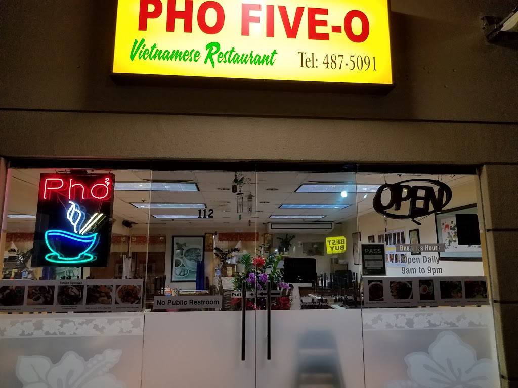 Pho Five-O | restaurant | 98-020 Kamehameha Hwy, Aiea, HI 96701, USA | 8084875091 OR +1 808-487-5091