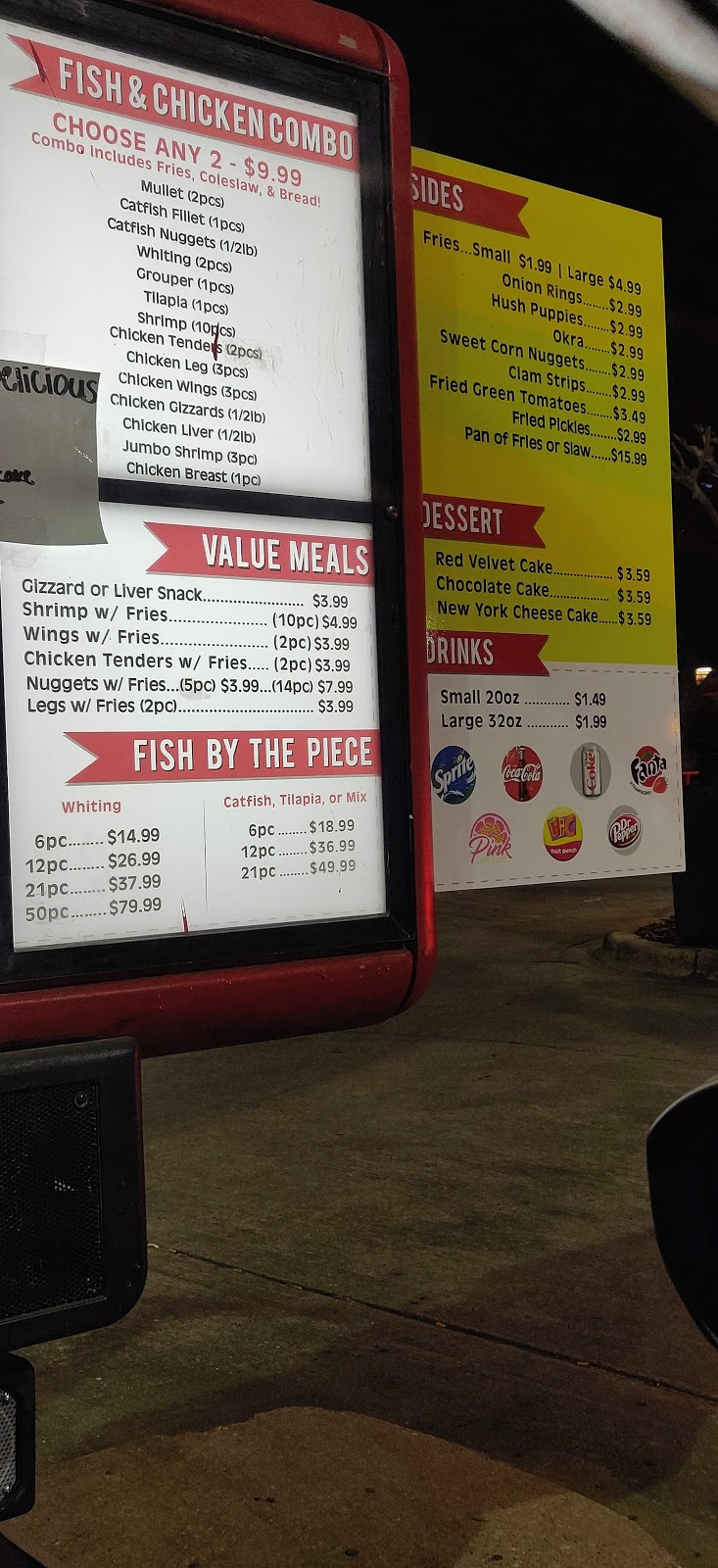 Hip Hop Fish & Chicken | restaurant | 14949 US-19, Thomasville, GA 31792, USA | 2292251060 OR +1 229-225-1060