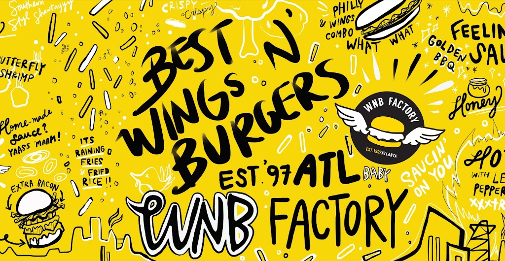 WNB Factory - Wings & Burger | restaurant | 2480 Enterprise Dr, Opelika, AL 36801, USA | 3347597068 OR +1 334-759-7068