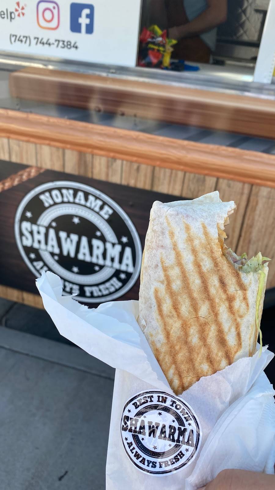 Noname Shawarma | restaurant | 1717 W Glenoaks Blvd, Glendale, CA 91201, USA | 7477447384 OR +1 747-744-7384