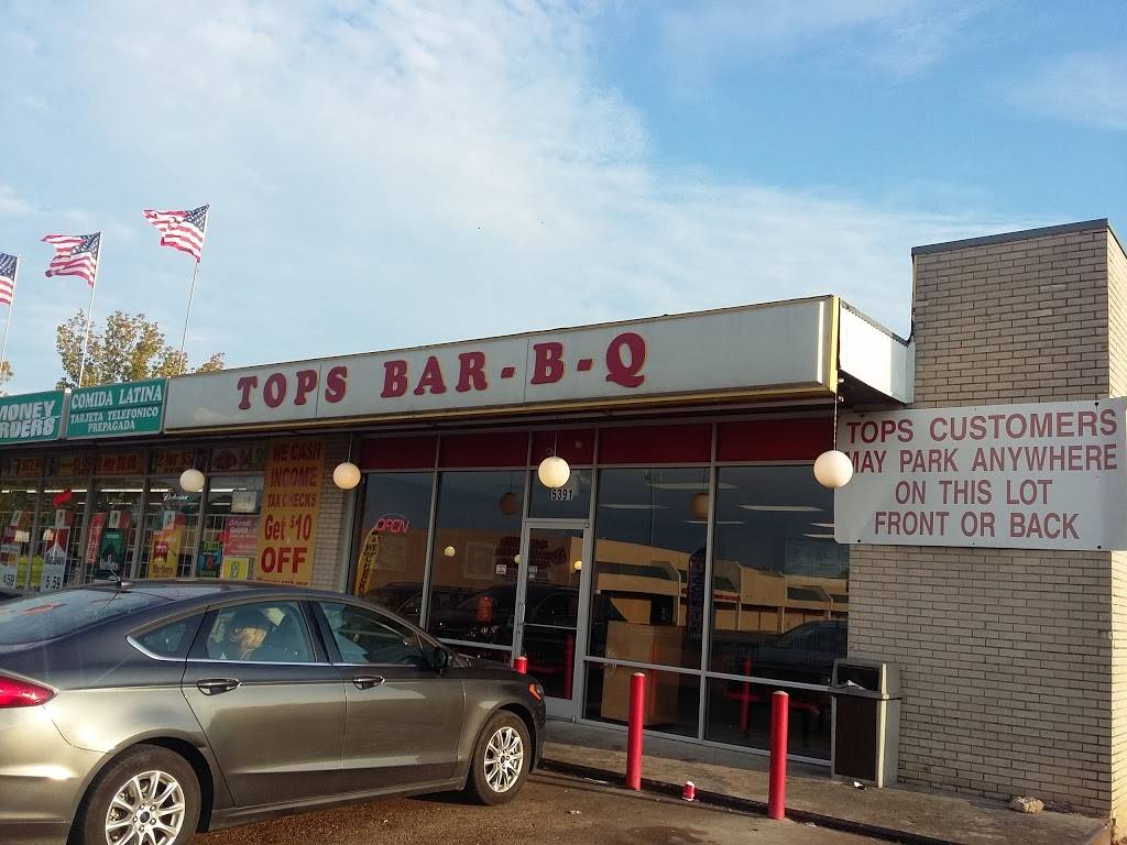 Tops Bar-B-Q | restaurant | 5391 Winchester Rd #4566, Memphis, TN 38115, USA | 9017947936 OR +1 901-794-7936