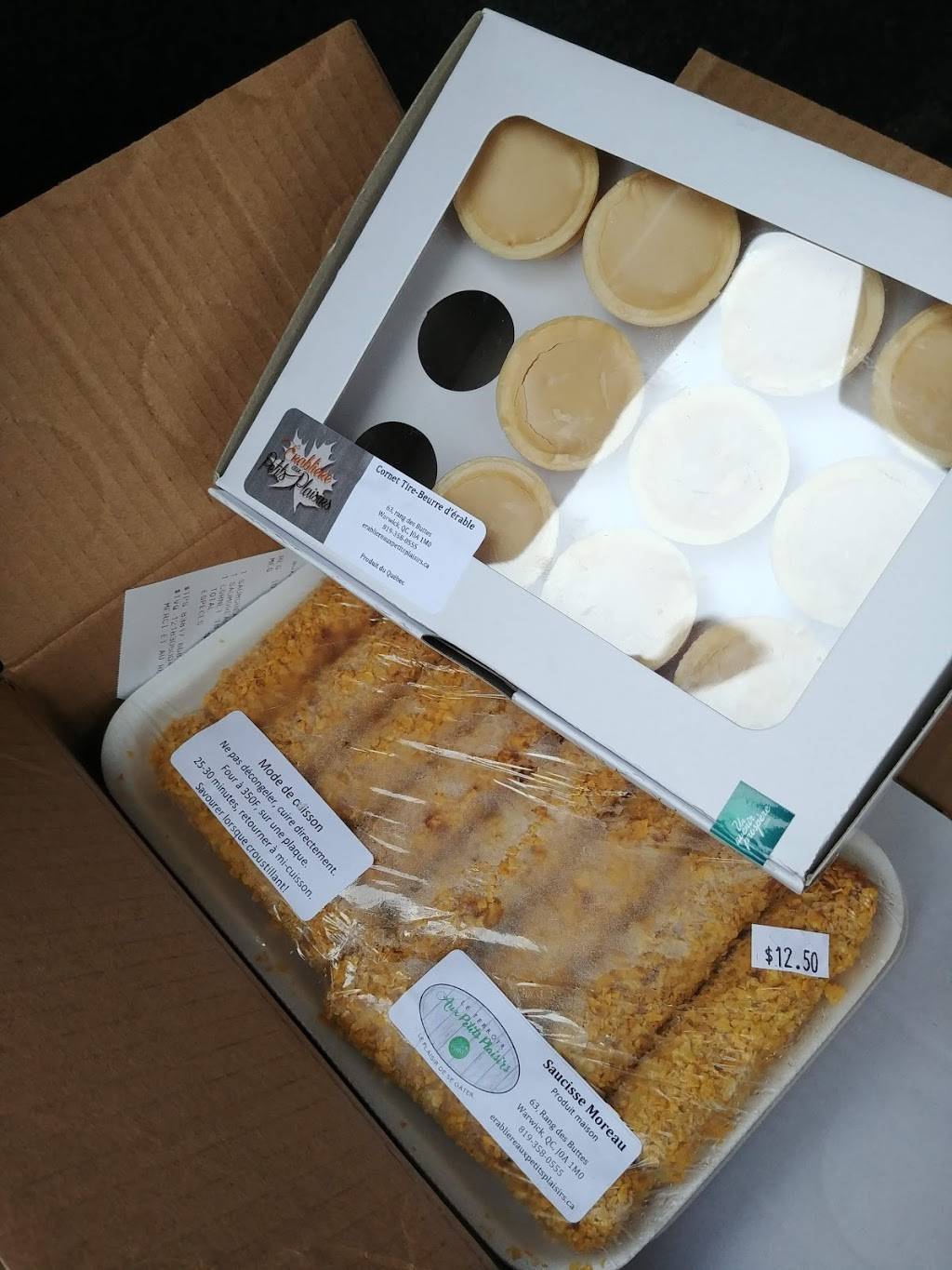 Érablière aux Petits Plaisirs | restaurant | 63 Rang des Buttes, Warwick, QC J0A 1M0, Canada | 8193580555 OR +1 819-358-0555