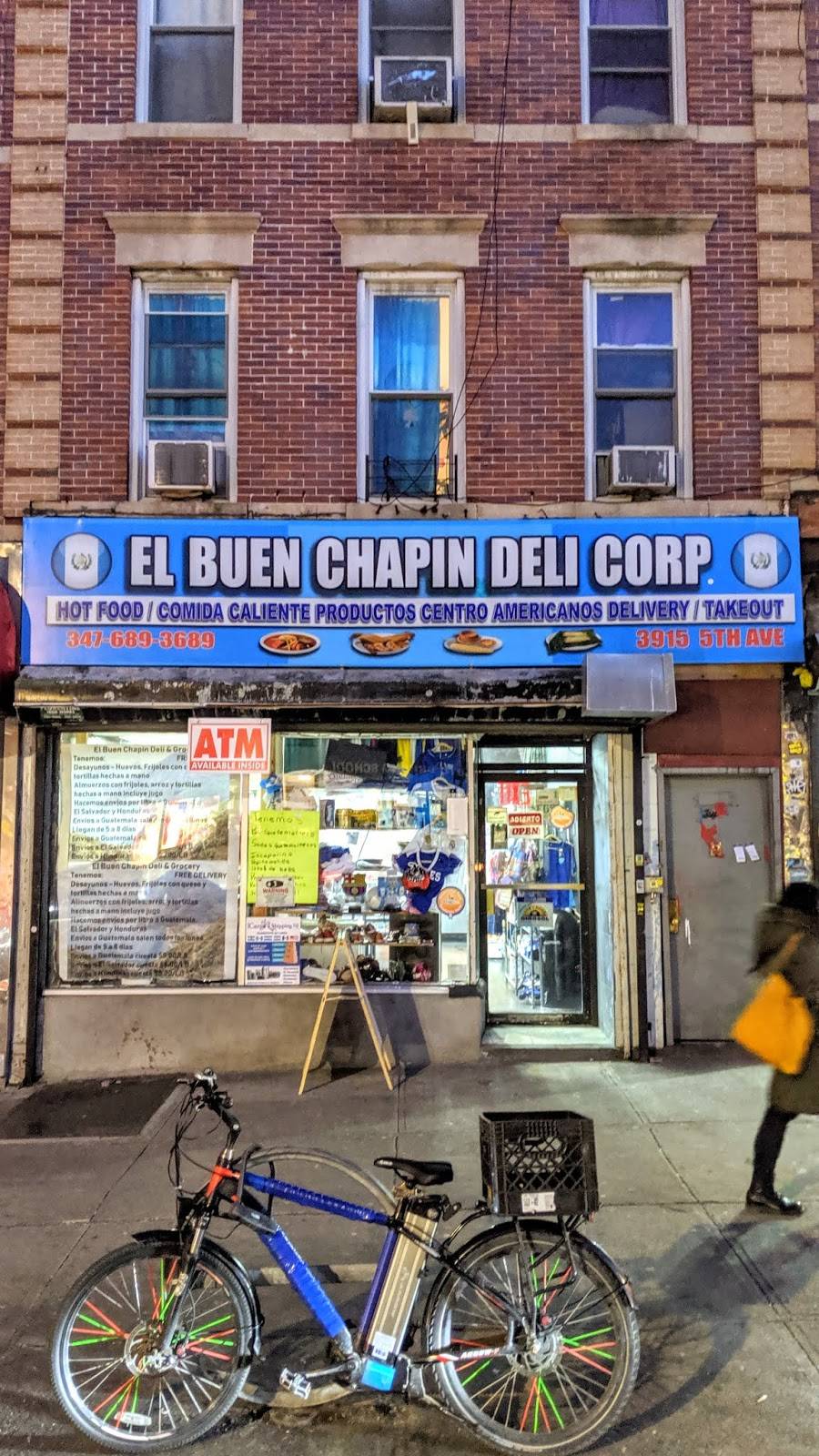 El Buen Chapin Deli | restaurant | 3915 5th Ave, Brooklyn, NY 11232, USA | 3476893689 OR +1 347-689-3689