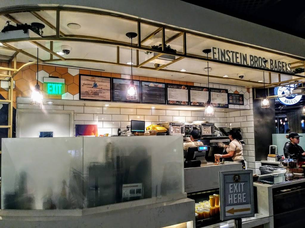 Einstein Bros. Bagels | cafe | 1 World Way Terminal 1, Los Angeles, CA 90045, USA | 8002243563 OR +1 800-224-3563