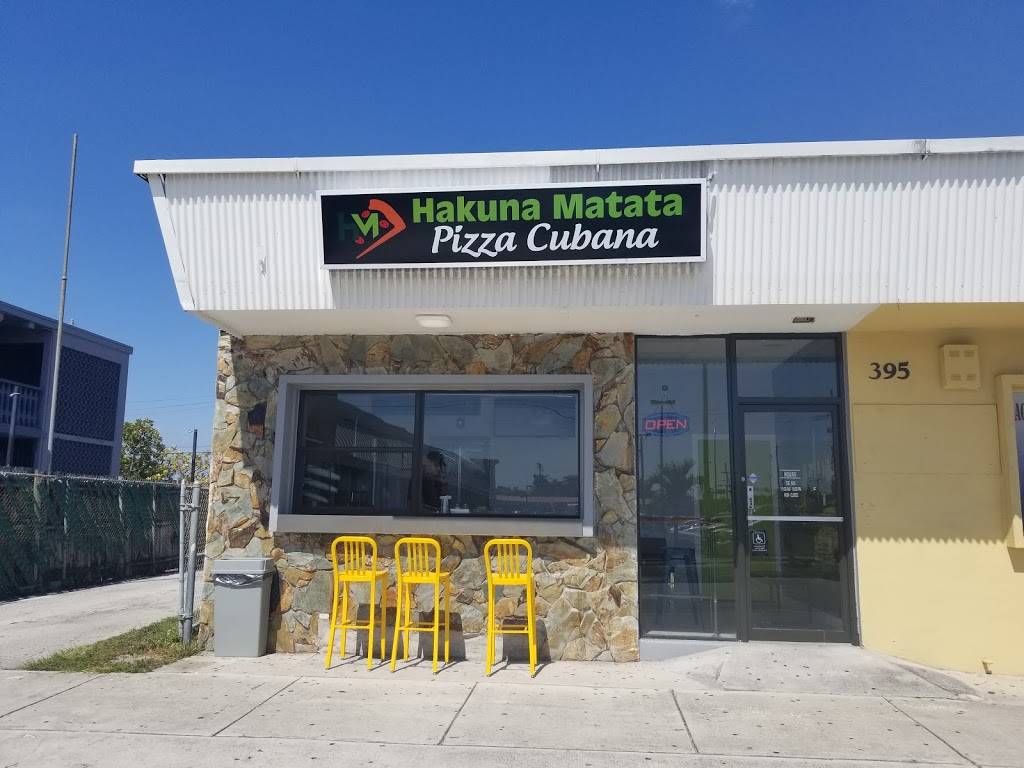 HAKUNA MATATA PIZZA CUBANA | restaurant | 395 E 10th St, Hialeah, FL 33010, USA | 7865770515 OR +1 786-577-0515