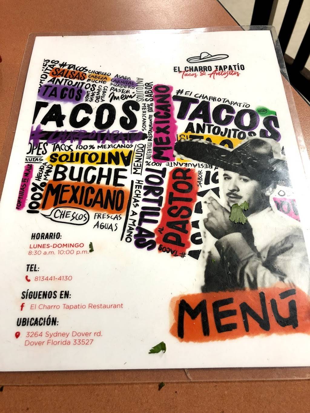El Charro Tapatio | restaurant | 3264 Sydney Dover Rd, Dover, FL 33527, USA | 8134414130 OR +1 813-441-4130