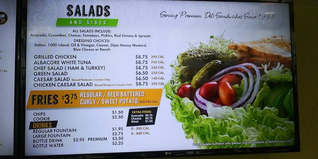 Deli Delicious | restaurant | 1624 Howard St, Madera, CA 93637, USA | 5593954928 OR +1 559-395-4928