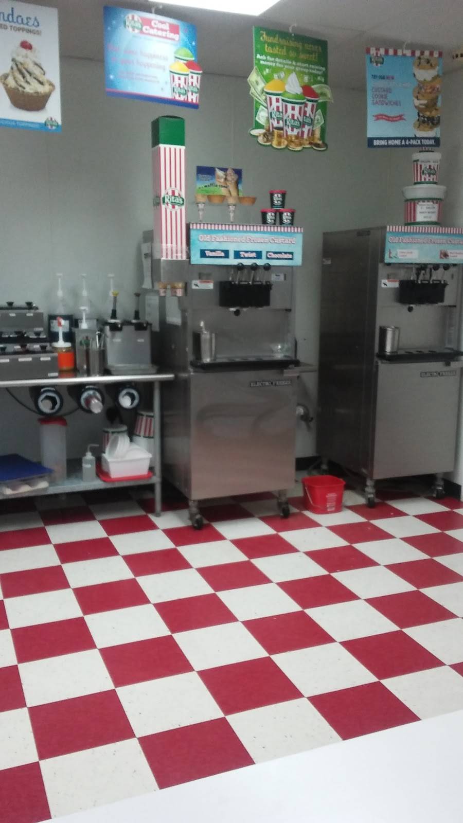 Ritas Italian Ice & Frozen Custard | restaurant | 1640 Mt Hope Ave, Pottsville, PA 17901, USA | 5706280350 OR +1 570-628-0350