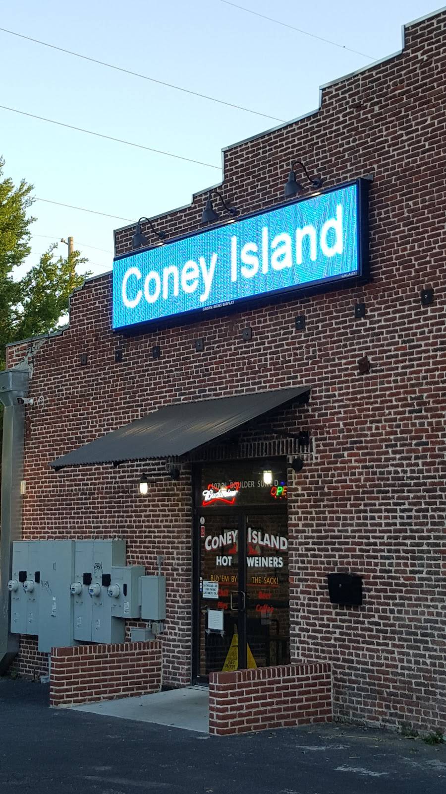 Coney Island | restaurant | 107 N Boulder Ave D, Tulsa, OK 74103, USA | 9185872821 OR +1 918-587-2821