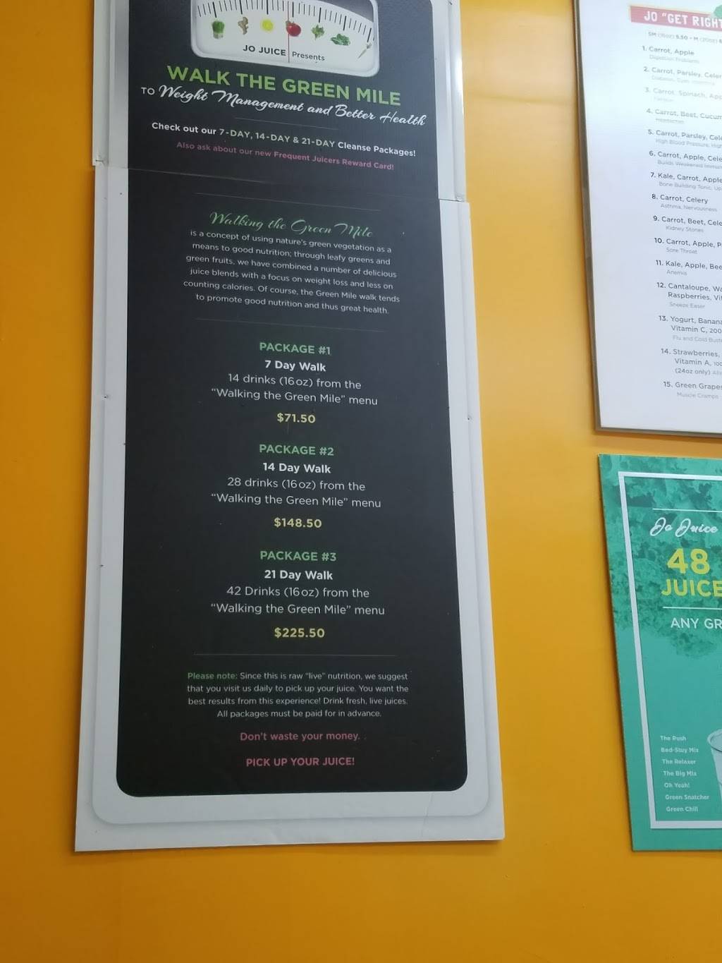 Jo Juice | restaurant | 1130 Bedford Ave, Brooklyn, NY 11216, USA | 7182301676 OR +1 718-230-1676