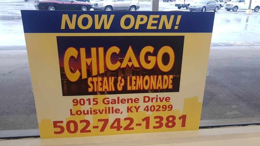 Chicago steak & lemonade | restaurant | 9015 Galene Dr, Jeffersontown, KY 40299, USA | 5027421381 OR +1 502-742-1381