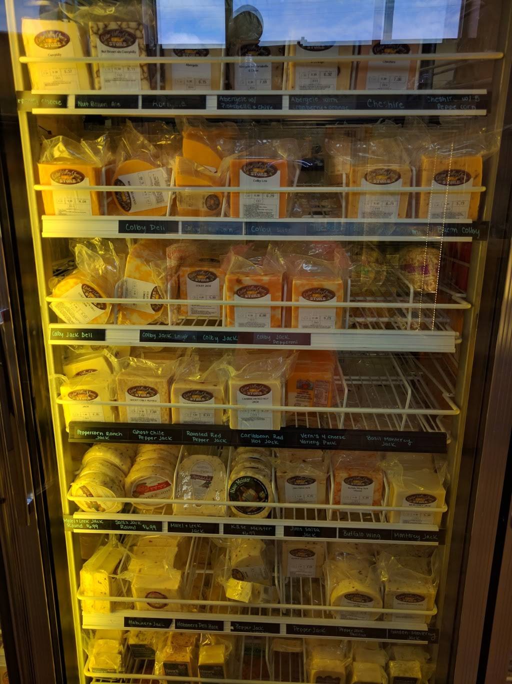 Cedar Valley Cheese Store | cafe | W3115 Jay Rd, Belgium, WI 53004, USA | 9209949500 OR +1 920-994-9500