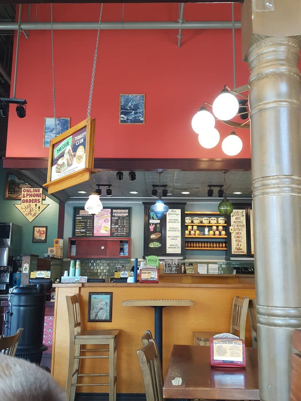 Potbelly Sandwich Shop | restaurant | 15000 Potomac Town Pl, Woodbridge, VA 22191, USA | 7039863395 OR +1 703-986-3395