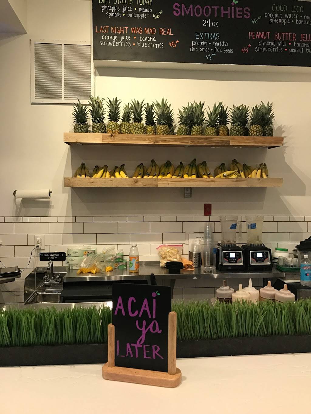 Acai Ya Later | restaurant | 203 Washington St, Hoboken, NJ 07030, USA | 2019146069 OR +1 201-914-6069