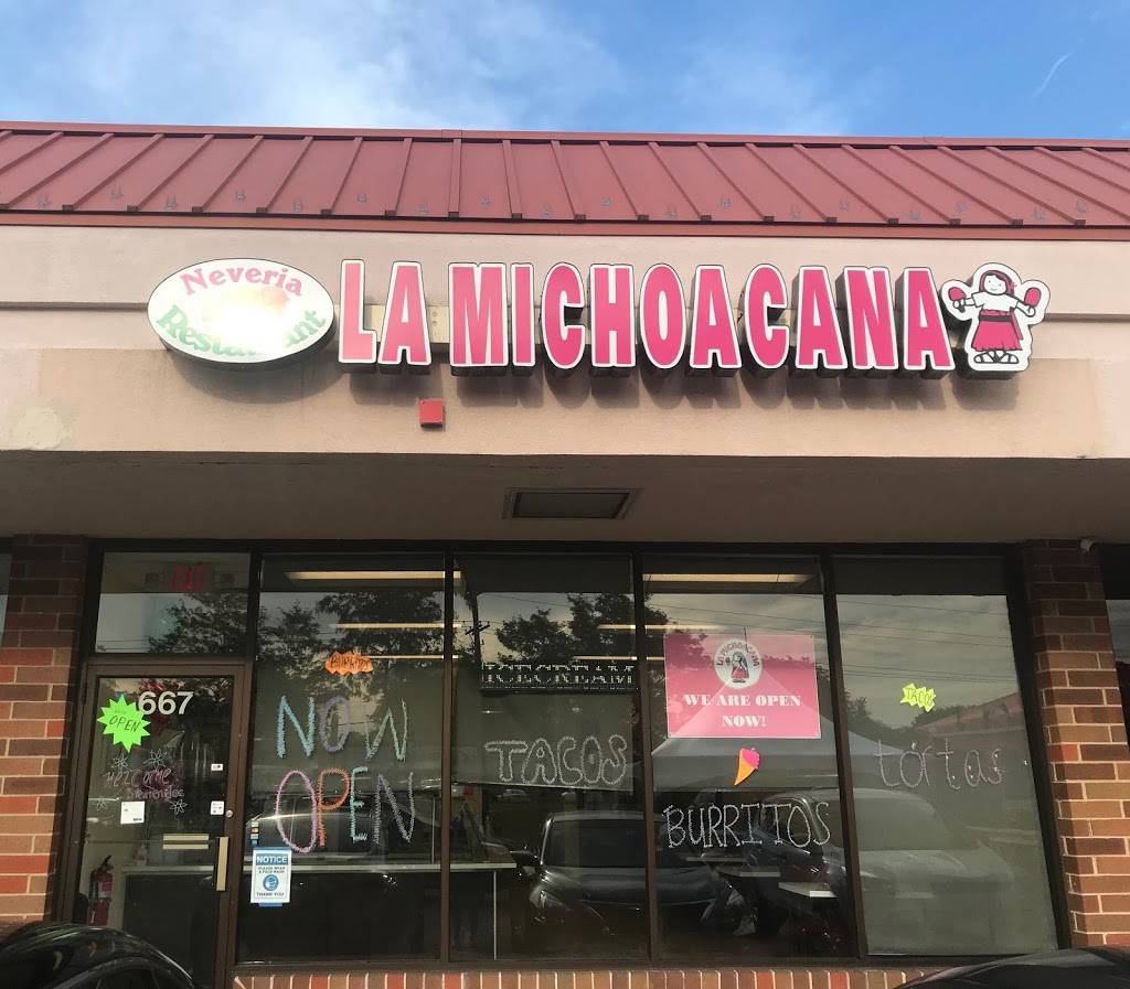 La Michoacana Neveria & Restaurant, Inc. | restaurant | 667 N Wolf Rd, Des Plaines, IL 60016, USA | 8474771112 OR +1 847-477-1112