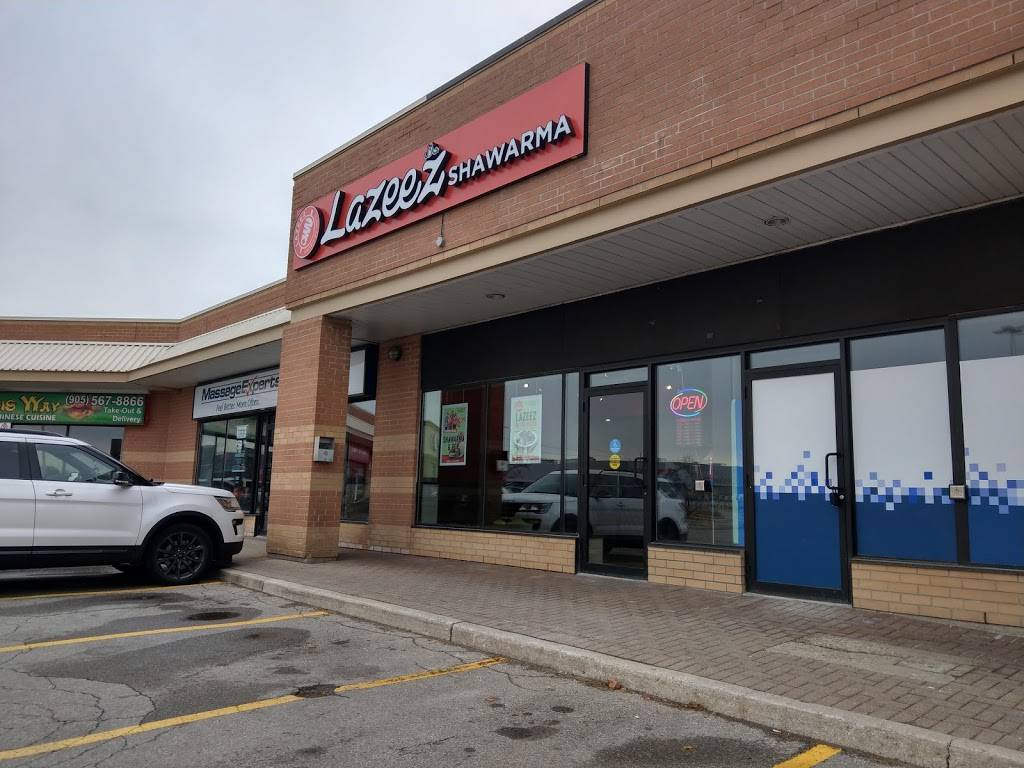 Lazeez Shawarma | restaurant | 6740 Meadowvale Town Centre Cir, Mississauga, ON L5N 4B7, Canada | 9058264466 OR +1 905-826-4466