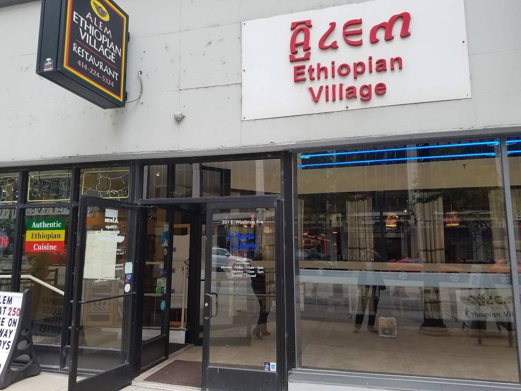 Alem Ethiopian Village | restaurant | 307 E Wisconsin Ave, Milwaukee, WI 53202, USA | 4142245324 OR +1 414-224-5324