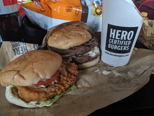 Hero Certified Burgers | restaurant | 1950 Merivale Rd, Nepean, ON K2G 5T5, Canada | 6136006464 OR +1 613-600-6464