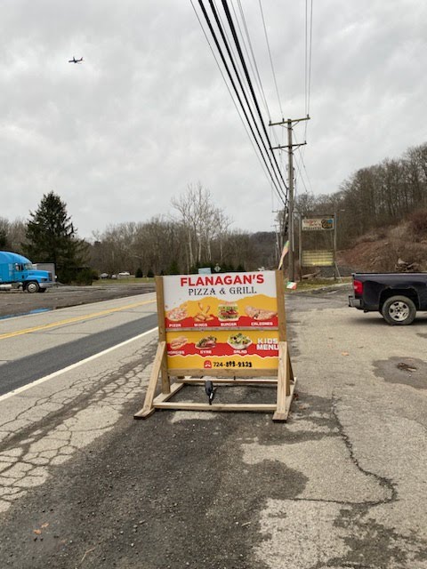 Flanagans Pizza & Grill | restaurant | 589 US-30, Clinton, PA 15026, USA | 7248992122 OR +1 724-899-2122