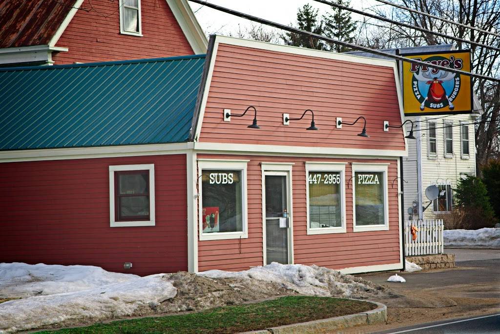 Fryes Store | restaurant | 1642 E Main St, Center Conway, NH 03813, USA | 6034472955 OR +1 603-447-2955