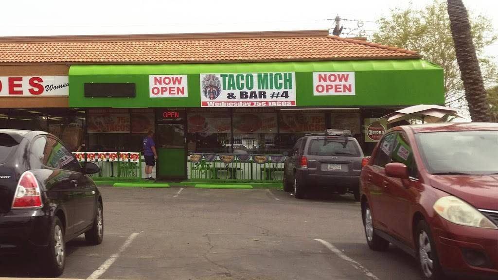 Taco Mich & Bar #4 | restaurant | 1301 E Northern Ave, Phoenix, AZ 85020, USA | 6025667426 OR +1 602-566-7426