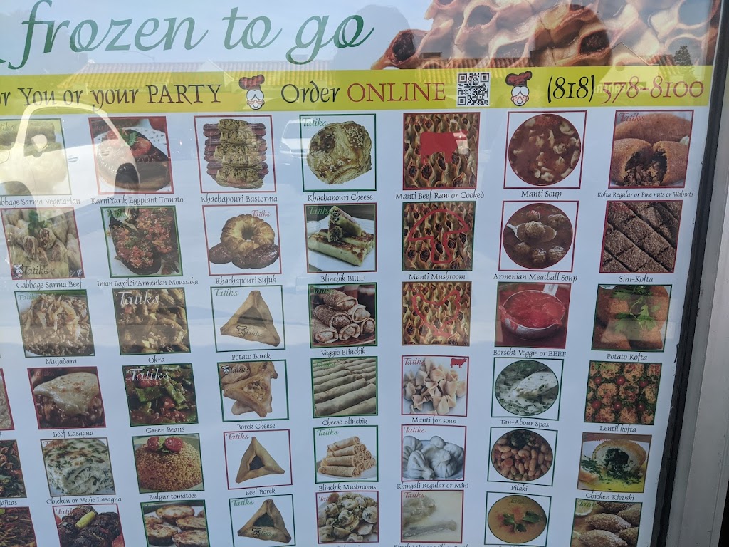 Tatiks | restaurant | 17638 Vanowen St, Lake Balboa, CA 91406, USA | 8185788100 OR +1 818-578-8100