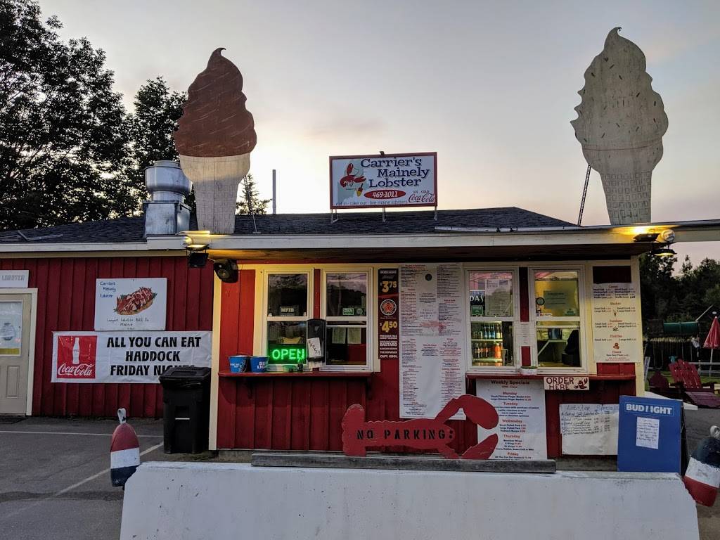 Carriers Mainely Lobster | restaurant | 10 ME-46, Bucksport, ME 04416, USA | 2074691011 OR +1 207-469-1011