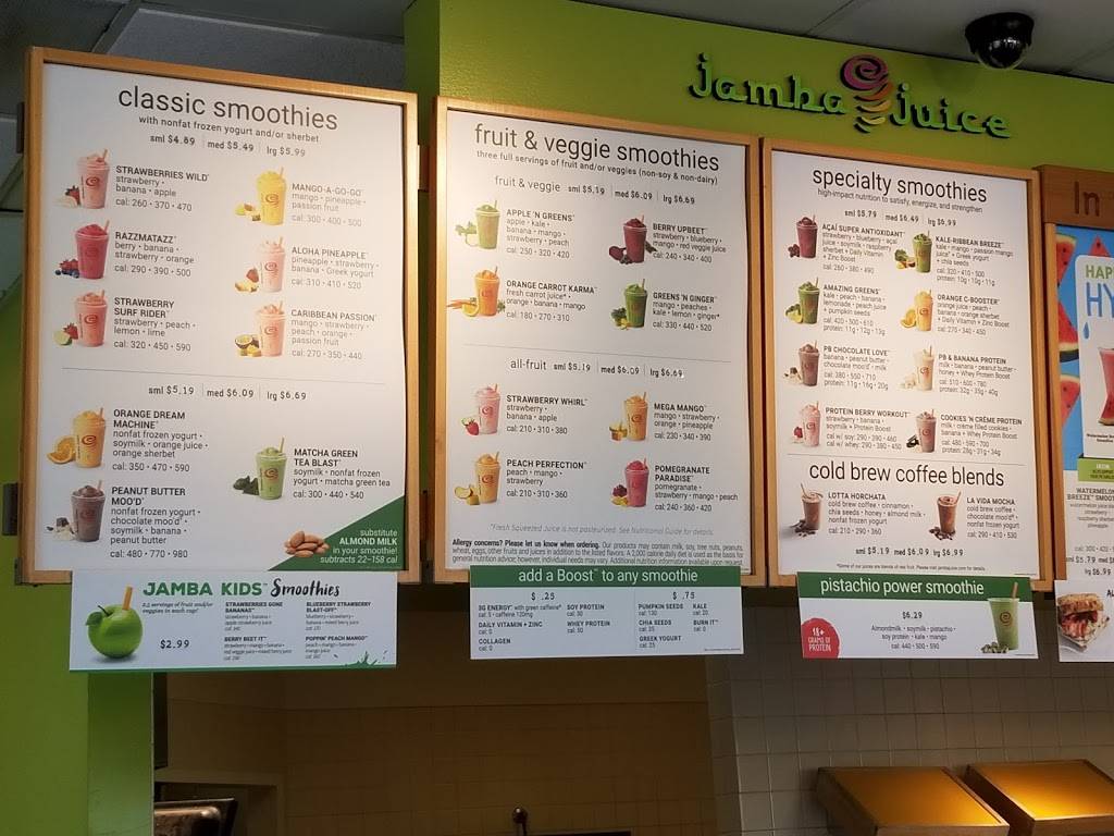 Jamba Juice Solana Beach Towne Centre | restaurant | 689 Lomas Santa Fe Dr ste d, Solana Beach, CA 92075, USA | 8587552056 OR +1 858-755-2056