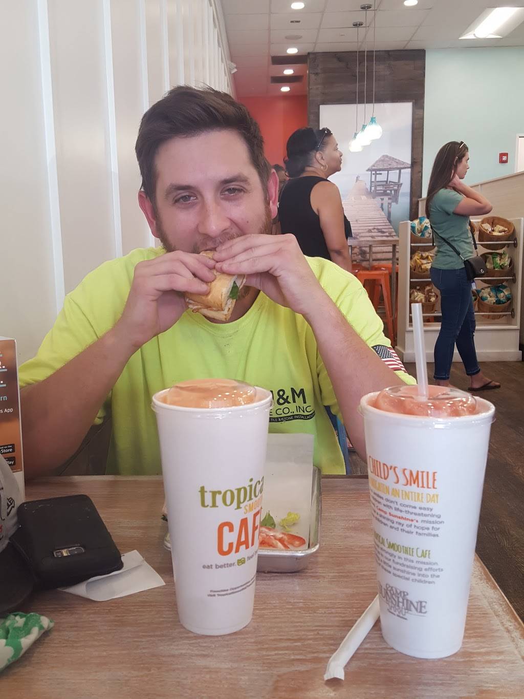 Tropical Smoothie Cafe | restaurant | 1570 Egypt Rd, Phoenixville, PA 19460, USA | 6106768100 OR +1 610-676-8100