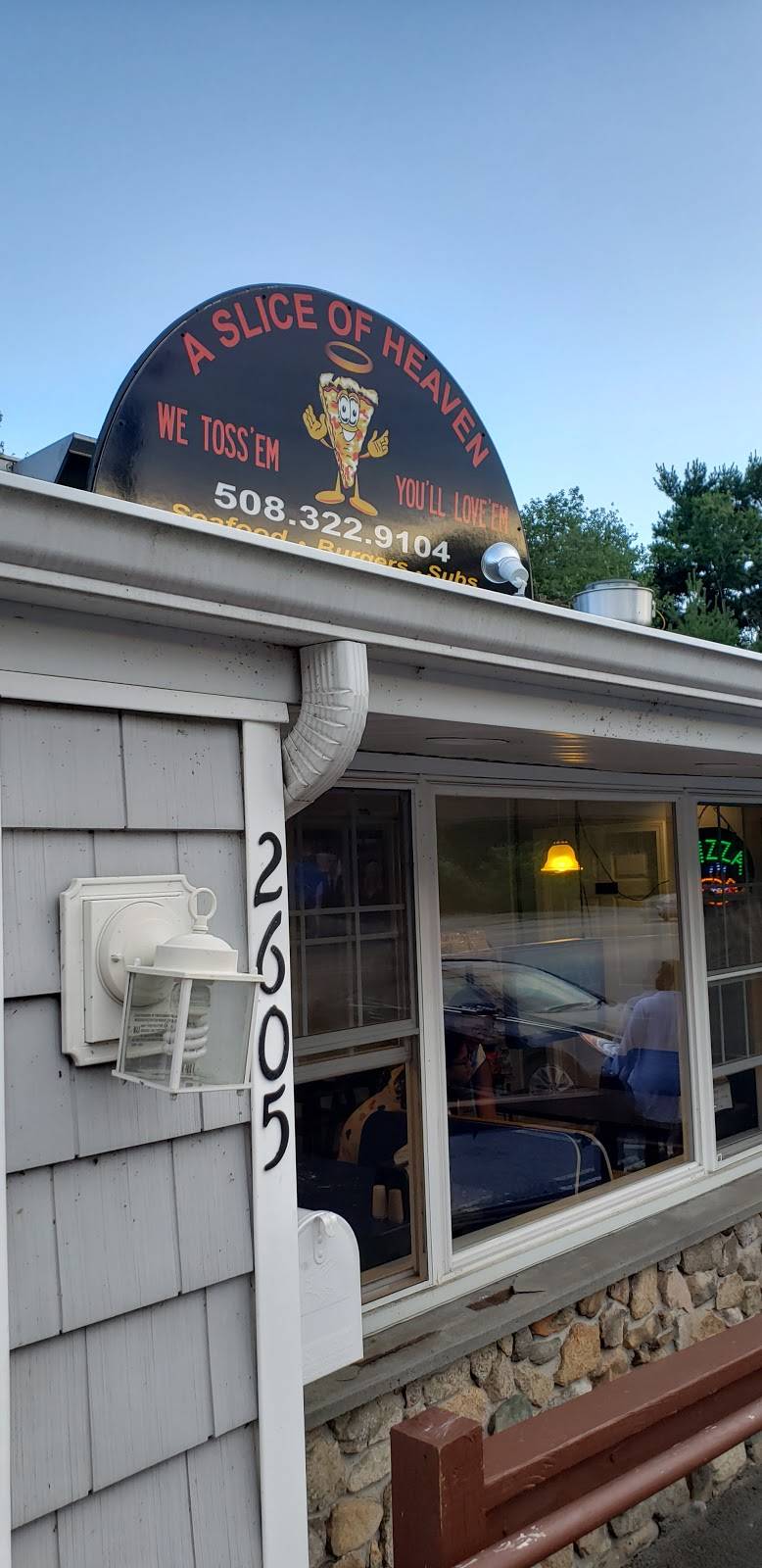 A Slice Of Heaven | restaurant | 2605 Cranberry Hwy, Wareham, MA 02571, USA | 5083229104 OR +1 508-322-9104