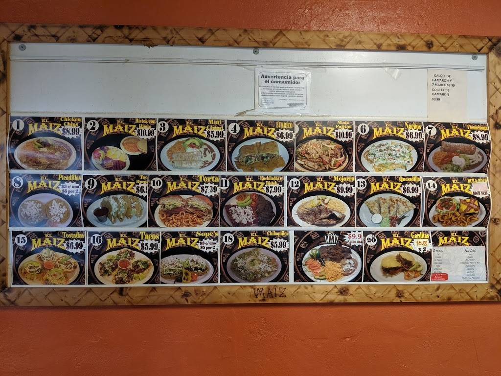 El Maiz | restaurant | 416 S Cumberland St, Morristown, TN 37813, USA | 4232738183 OR +1 423-273-8183