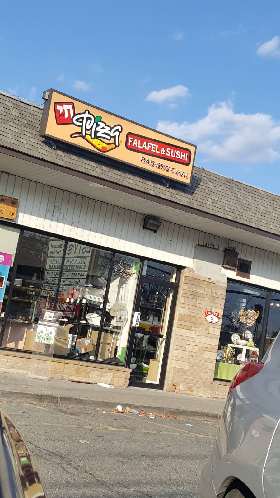 Chai Pizza | restaurant | 94 NY-59, Monsey, NY 10952, USA | 8453562424 OR +1 845-356-2424