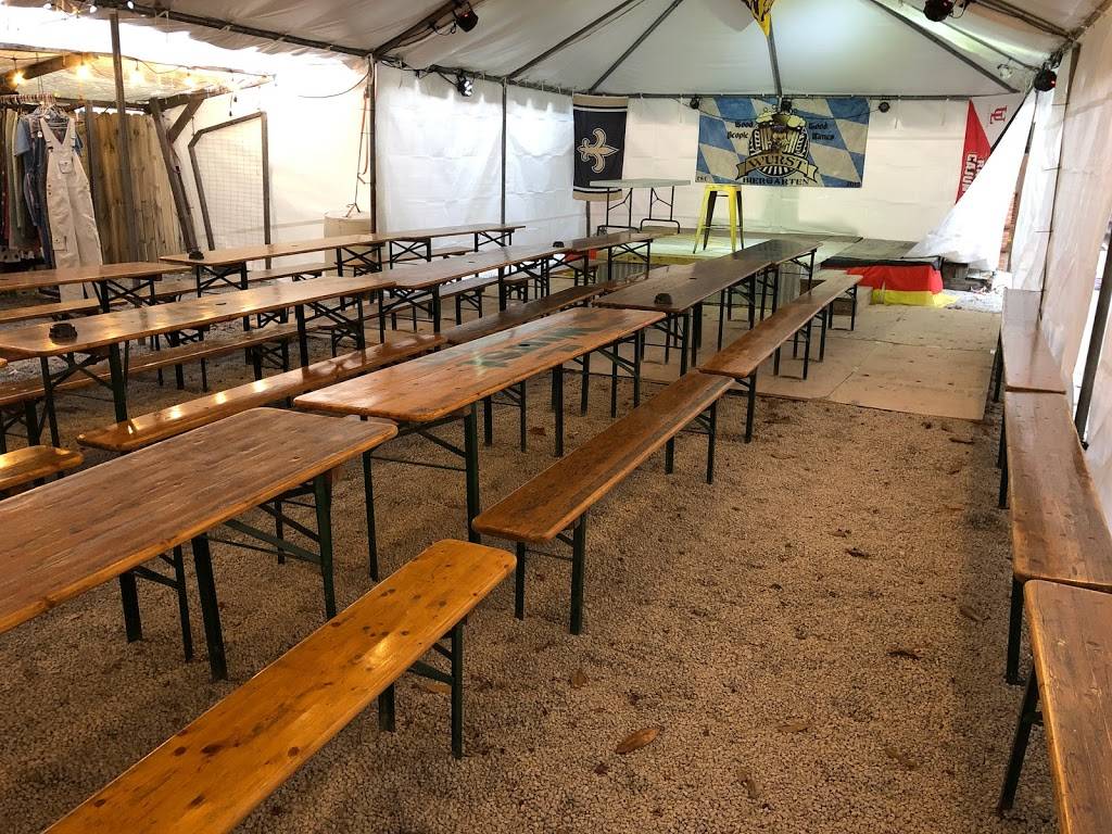 Wurst Biergarten & Food Park | meal takeaway | 537 Jefferson St, Lafayette, LA 70501, USA | 3372240244 OR +1 337-224-0244