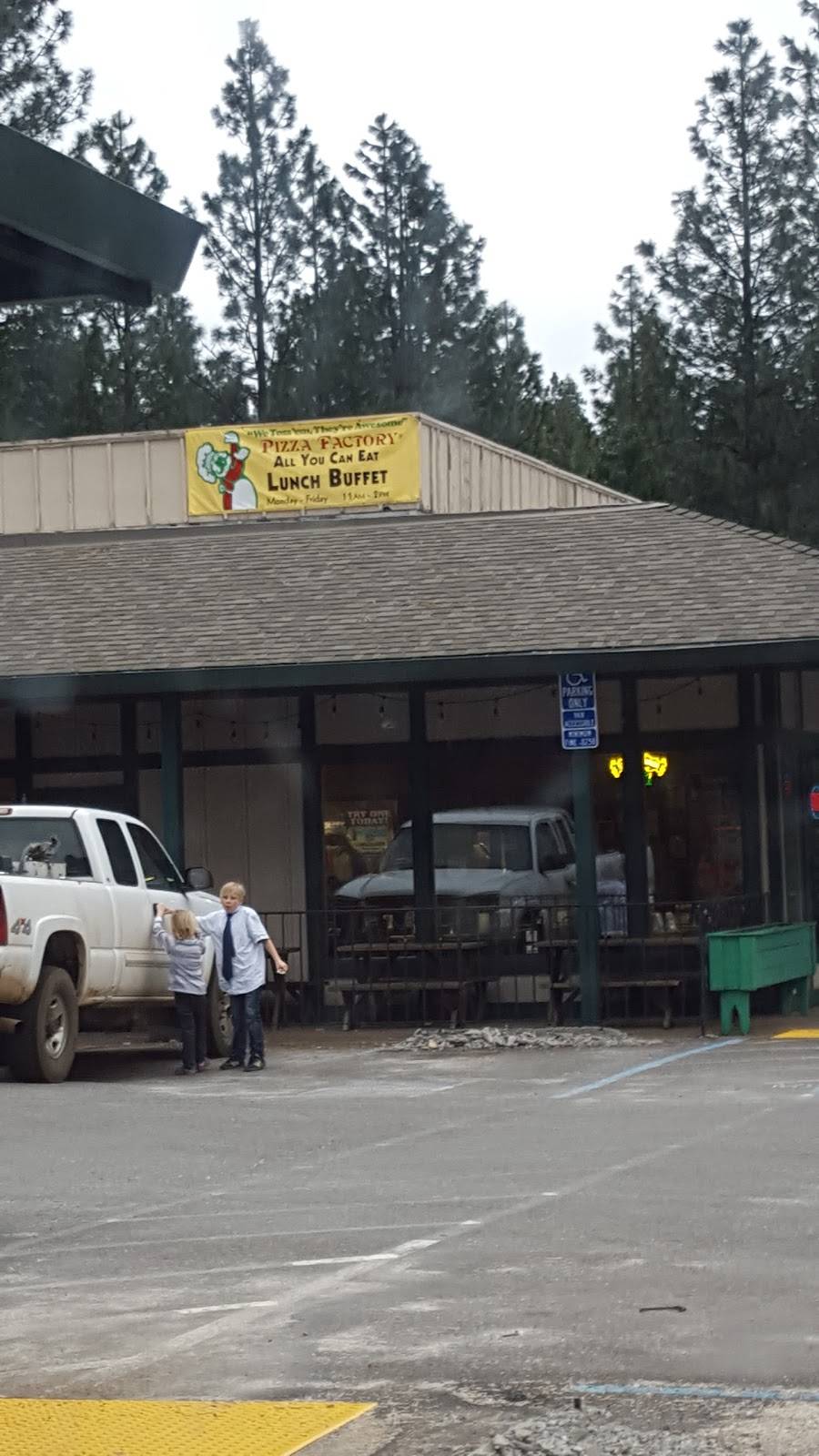 Pizza Factory | restaurant | 6536 Pony Express Trail, Pollock Pines, CA 95726, USA | 5306471944 OR +1 530-647-1944